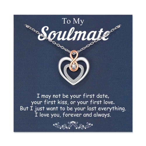 Tarsus To My Girlfriend/Soulmate/Wife Necklace