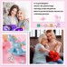 Tarsus Lucky Unicorn Necklace to My Daughter/Granddaughter, Heart Pendant Necklace Gifts Ideas for Teenage Girls Women-granddaughter