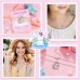 Tarsus Lucky Unicorn Necklace to My Daughter/Granddaughter, Heart Pendant Necklace Gifts Ideas for Teenage Girls Women-teengirls