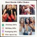 Tarsus 2/3 Pcs Bestie Knot Bracelets Friendship Forever Distance Bracelets Birthday Gifts for Women Girls-Tar-605-bestie-3 heart
