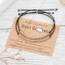 Tarsus Best Friend Bracelets for 2 Matching Friendship Morse Code Bracelets Gifts for Women Bestie Sisters Tar-035-Best Women Tarsus Best Friend Bracelets for 2 Matching Friendship Morse Code Bracelets Gifts for Women Bestie Sisters Tar-035-Best Women