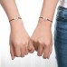 Tarsus Pinky Pomise Matching Relationship Bracelets for Best Friends Couple Family-sun
