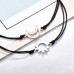 Tarsus Pinky Pomise Matching Relationship Bracelets for Best Friends Couple Family-sun