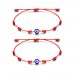 Tarsus (Ver.3) Evil Eye 7 Knot Lucky Bracelets Adjustable Red String Amulet for Women Men Little Boys & Girls-RR