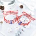 (Ver.3) Tarsus Evil Eye 7 Knot Lucky Bracelets Adjustable Red String Amulet for Women Men Little Girls & Boys-RR (Ver.3) Tarsus Evil Eye 7 Knot Lucky Bracelets Adjustable Red String Amulet for Women Men Little Girls & Boys-RR