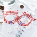 (Ver.3) Tarsus Evil Eye 7 Knot Lucky Bracelets Adjustable Red String Amulet for Women Men Little Girls & Boys-RR (Ver.3) Tarsus Evil Eye 7 Knot Lucky Bracelets Adjustable Red String Amulet for Women Men Little Girls & Boys-RR