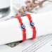 Tarsus Big Evil Eye Adjustable Bracelet Kabbalah Red String Amulet Nazar for Family Couple Bestfriend Women Men Girls-RR