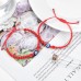 Tarsus Big Evil Eye Adjustable Bracelet Kabbalah Red String Amulet Nazar for Family Couple Bestfriend Women Men Girls-RR