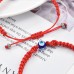 Tarsus Big Evil Eye Adjustable Bracelet Kabbalah Red String Amulet Nazar for Family Couple Bestfriend Women Men Girls-RR