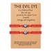 Tarsus Big Evil Eye Adjustable Bracelet Kabbalah Red String Amulet Nazar for Family Couple Bestfriend Women Men Girls-RR