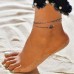 Tarsus Classic Evil Eye Bracelet / Anklets Layered 14K Gold Plated / Stainless Steel Amulet Nazar for Women Girls-2