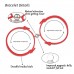 Tarsus Magnetic Couple Bracelet Set Vows of Eternal Love Jewelry Gifts for Couple Bestfriend-RR Tarsus Magnetic Couple Bracelet Set Vows of Eternal Love Jewelry Gifts for Couple Bestfriend-RR