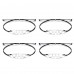 Tarsus 2/3Pcs Best Friend Bracelets Friendship BFF Matching Distance Heart Bracelet for Women Girls Teen Men-4X