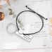 Tarsus Matching Keychain Bracelet Set, Couples Gifts for Boyfriend Girlfriend Husband Wife Women Men-Tar-337-Keychain-A