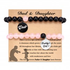 Tarsus Dad Daughter Gifts, Dad Gifts from Daughter Matching Daddy Daughter Bracelet Valentines Fathers Day Jewelry Gifts for Father Daughter Tar-352-DD Tarsus Dad Daughter Gifts, Dad Gifts from Daughter Matching Daddy Daughter Bracelet Valentines Fathers Day Jewelry Gifts for Father Daughter Tar-352-DD
