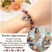 Teacher Gifts for Women, Best Teacher Appreciation Gifts Bracelet Thank You Teachers Valentines Christmas End of Year Gifts for Teacher Tar-364-bean