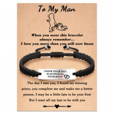 Tarsus Men Gifts, Fathers' Day Gifts for Men, Birthday Gifts for Men Him Bracelet Christmas Anniversary Valentines Jewelry Gifts for Men Who Want Nothing Tar-376-man