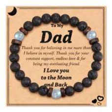 Tarsus Dad Gifts, Gifts for Dad Who Wants Nothing, Dad Bracelet for Men Father Best Dad Christmas Birthday Father's Day Gifts for Dad Daddy from Daughter Son Tar-382-Lava Stone-dad Tarsus Dad Gifts, Gifts for Dad Who Wants Nothing, Dad Bracelet for Men Father Best Dad Christmas Birthday Father's Day Gifts for Dad Daddy from Daughter Son Tar-382-Lava Stone-dad