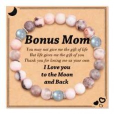 Tarsus Bonus Mom Gifts, Step Mom Christmas Mothers Day Birthday Gifts Bonus Mom Bracelet Gifts for Stepmom Bonus Mom Step Mother Tar-383-Pink Stone-bonus mom Tarsus Bonus Mom Gifts, Step Mom Christmas Mothers Day Birthday Gifts Bonus Mom Bracelet Gifts for Stepmom Bonus Mom Step Mother Tar-383-Pink Stone-bonus mom