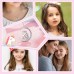 Tarsus Lucky Unicorn Necklace to My Daughter/Granddaughter, Heart Pendant Necklace Gifts Ideas for Teenage Girls Women-Tar-601-Granddaughter (Moon)