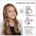 Tarsus Hypoallergenic Unicorn Earrings for Girls Women, Lovely Unicorn Jewelry for Daughter Granddaughter Birthday Gifts-Tar-606 Unicorn Earrings-B (Crown)