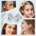 Tarsus Hypoallergenic Unicorn Earrings for Girls Women, Lovely Unicorn Jewelry for Daughter Granddaughter Birthday Gifts-Tar-606 Unicorn Earrings-B (Crown)