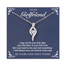 Tarsus Gifts for Wife/Girlfriend/Soulmate, Valentine Day Gift for Her, Infinity Love Necklace for Women Anniversary Birthday Jewelry Gift-Tar-609-Girlfriend