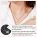 Tarsus Mother Daughter Necklace, Double Heart Necklaces Jewelry Gifts for Mom and Daughter Tar-610-daughter