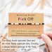 Tarsus Morse Code Bracelets for Women Men Teen Teenage Girls Gifts Ideas White Elephant Gift Handmade Jewelry Tar-619-Fxxkoff Tarsus Morse Code Bracelets for Women Men Teen Teenage Girls Gifts Ideas White Elephant Gift Handmade Jewelry Tar-619-Fxxkoff