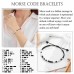 Tarsus Morse Code Bracelets for Women Men Teen Teenage Girls Gifts Ideas White Elephant Gift Handmade Jewelry Tar-619-Fxxkoff Tarsus Morse Code Bracelets for Women Men Teen Teenage Girls Gifts Ideas White Elephant Gift Handmade Jewelry Tar-619-Fxxkoff