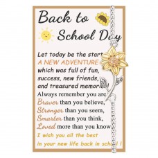 Tarsus Back to School Gifts for Student, First Day of School Bracelet, Sunflower Gifts for College Freshman Senior High School Women Girls Daughter Niece Tar-621-Back SH Tarsus Back to School Gifts for Student, First Day of School Bracelet, Sunflower Gifts for College Freshman Senior High School Women Girls Daughter Niece Tar-621-Back SH