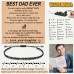 Tarsus Fathers Day Gifts for Dad, Dad Gifts from Daughter, Best Dad Ever Father Daughter Gifts Christmas Birthday Gifts Bracelets for Daddy Presents Tar-625-Dad