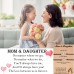 Tarsus Mother Daughter Mommy and Me Bracelets Set for 2, Heart Wish Bracelets Jewelry Gifts for Mother Daughter, Mother's Day Gifts for Mom Daughter-Tar-709-Heart 2