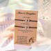 Tarsus Mother Daughter Mommy and Me Bracelets Set for 2, Heart Wish Bracelets Jewelry Gifts for Mother Daughter, Mother's Day Gifts for Mom Daughter-Tar-709-Heart 2